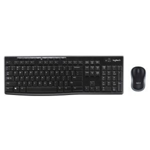 Logitech mk270r 2.4 GHz Wireless Desktop Teclado y mouse Combo tipo de Inglés/Coreano