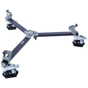 Manfrotto 114 Cine/Video Deluxe Dolly para 117 x Trípode con ruedas 5-Inch – Replaces 3067