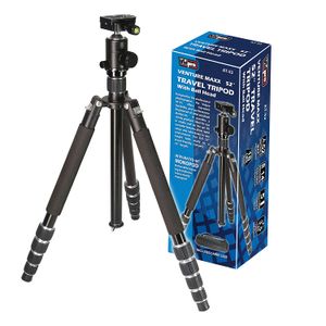 VidPro at-52 Venture Maxx 52" profesional trípode de viaje de aluminio con Ball Head & Case