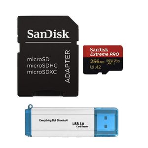 SanDisk - Tarjeta de memoria Micro SDXC Extreme Pro de 256 GB, compatible con Samsung Galaxy S9, S9+, S8, S8 Plus, S7, S7 Edge UHS-1 U3 A2 Plus (1) To