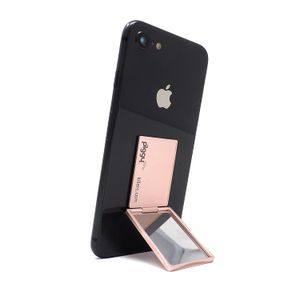 Piggy Pro soporte ajustable para Smartphone con oculta espejo compacto, maquinilla de afeitar fina, se adhiere a carcasas de teléfono, funciona con ma