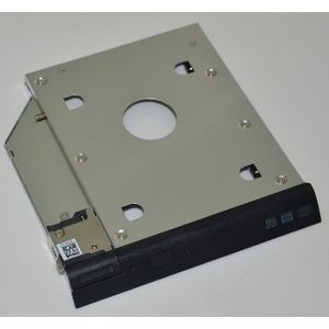 DeYoung 2 nd HDD Disco Duro SSD Caddy Adaptador para Dell Latitude E6320 E6420 E6520 E6330 E6430 E6530 Modular Bay con eyector de bisel + Latch