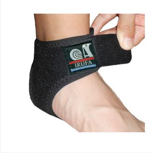 IRUFA, AN-OS-11, 3D tejido elástico transpirable patentado de tela ajustable para atletismo Achillies Tendon Ankle Wrap, fascitis plantar, alivio del