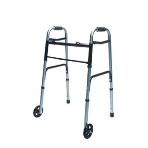 Graham Campo Lumex colorselect adulto–Andador con ruedas Everyday Walker W/5 pulgadas ruedas liberación dual, talla única   Se ajusta a todos, Azul, 1