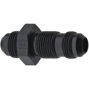 Fragola 483220-bl Negro Tamaño (-20) Straight Bulkhead Fitting