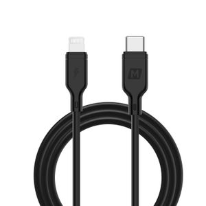 MOMAX Cable de sincronización de carga USB C a Lightning con certificado MFI de 3.9 ft, compatible con iPhone Xs XS MAX XR X 8 8 Plus 7 7 Plus MacBook