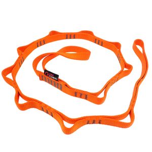 GM CLIMBING 0.630 in Nylon Daisy cadena Sling 22 kN 47.2 in/48 pulgadas CE UIAA certificado para Leading Aid escalada Ascender aparejo Hamaca Suspensi