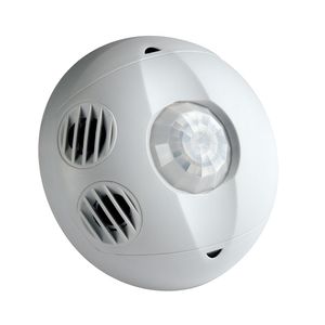 Leviton osc05-m0 W Ceiling Mount ocupación Sensor, multi-technology, 180 grados, 500 m² ft. Cobertura, autoajustable, color blanco