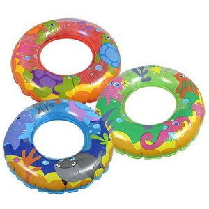 BCL - Anillo hinchable de verano para niños (solo pájaros exclusivos), divertido patio al aire libre, playa, piscina, lago, playa, agua, colorido, bol