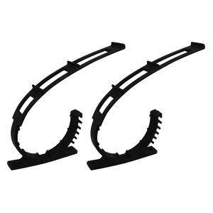 FoxFury 850 – 800 Nomad Muro/Vehículo Monte abrazadera de área para Nomad Prime y 360 luces (Pack de 2)
