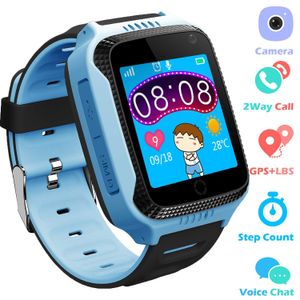 Reloj inteligente para niños, resistente al agua, con GPS, pantalla HD de 1,44 pulgadas, llamada de 2 vías, alarma de voz y chat, cámara de juegos, re