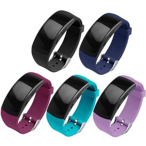 OenFoto - Correa de repuesto de silicona para Samsung Gear Fit2 Pro SM-R365/Gear Fit2 SM-R360, Paquete de 5