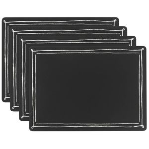 Now Designs – Mantel individual con base de corcho. Set de 4 unidades.