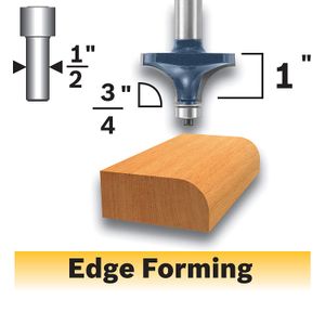 Bosch 85434 MC 2 en. Roundover Router Bit