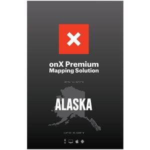 onxmaps Hunt Alaska chip para GPS Propiedad Privada/Pública Tierra 24 K Topo Mapas unidad para Garmin GPS (tarjeta de MicroSD/SD) + Membresía Premium