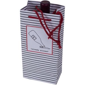 Corcho Pops 80040 bolsa accesorios para vino, gris jaspeado