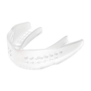 Shock Doctor SuperFit - Protector bucal de ajuste fácil, sin tirantes, ajuste de perfil bajo, perfecto para baloncesto, hockey, lacrosse, todos los de