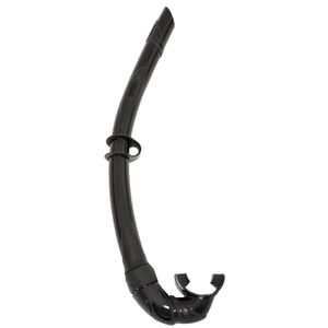 Westcoast straighthookers Basic Black freedivers Snorkel de silicona.
