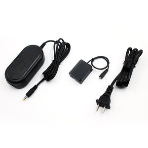 POWEVER – DMW-DCC8 Plus DMW-AC8 Kit de Cargador de alimentación de CA proveedor de cámara para Panasonic DMC-FZ200, DMC-FZ1000, DMC-GH2, DMC-G5, DMC-G