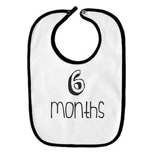 6 meses Infant bebé babero