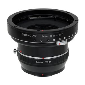 Fotodiox Pro – Adaptador de montura de lente – Rollei 6000 (Rolleiflex) Serie Lens to Fujifilm X-Series sin espejo cuerpo de la cámara