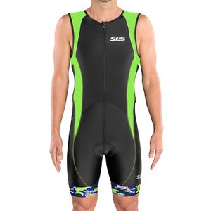 Traje de triatlón para hombre SLS3 - Traje de triatlón para hombre - Traje de triatlón - Traje de triatlón para hombre FX 2019 | 2 bolsillos | Gamuza