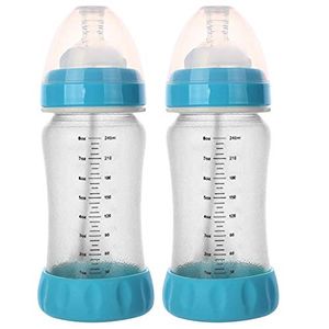 Biberón, sistema de alimentación libre de aire, boquilla de cierre fácil para biberones de bebés