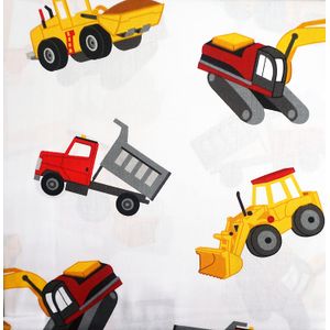 zona de Boy construcción individual Hoja Set backhoes, Dump camiones y excavadoras