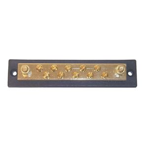 Sierra Internacional fs40750 Hot Feed/Terreno Común latón camión Bar con diez 10 – 32 Screw & 1/4" -20 Dos terminales de Stud