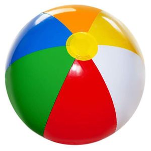 4E's Novelty - Bolas de playa inflables a granel de 20.0 in, paquete de 24 unidades, grandes suministros de verano para playa y piscina, bola de playa