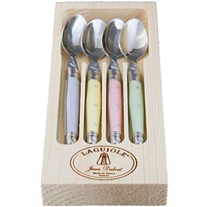 Jean Dubost 4 cucharas de postre pastel