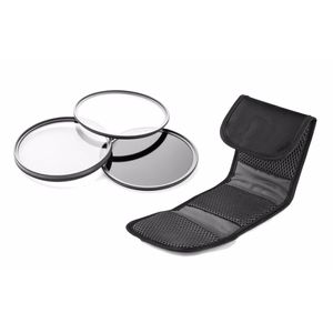 Panasonic Lumix DMC-FZ300 multicapa, Multi-Hilo, 3 pieza kit de filtros de lente (52 mm) de alto grado, fabricado por Optics + NW Direct paño de limpi