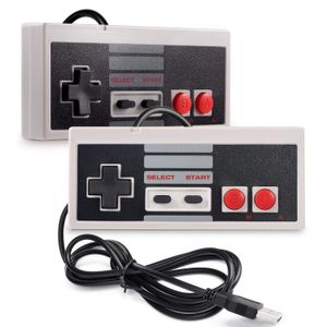 2 unidades NES Classic Controller, suily PC USB Controller Retro Gamepad Joystick para Windows PC Mac Linux RetroPie NES Emulators