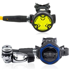 Aqua Lung Legend Lx Regulador Con Titan Octo Mini SPG & Regulador de buceo bolsa (Closeout Venta)
