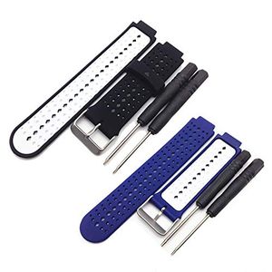 Correas de repuesto para Garmin Forerunner 220 230 235 630 620 735 Approach S20 S6 S5 bandas de silicona transpirable correa de reloj bandas para Fore