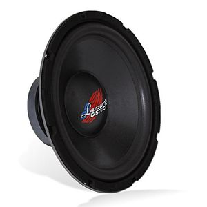 Lanzar 12in Car Subwoofer SVC IB Altavoz estéreo de audio al aire libre 4 Ohm Impedance Basket de acero 300 Watt Potencia NonPressed Cono de papel y F