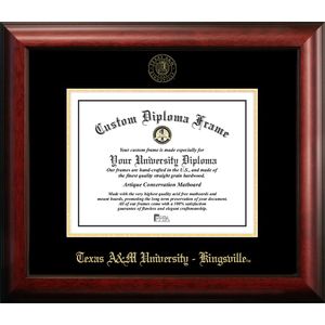 Campus imágenes tx982ged Universidad de Texas A & M KINGSVILLE, 14" x 11"