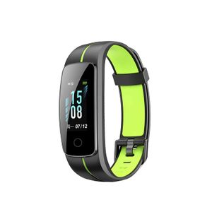 Fitness Tracker HR - Reloj inteligente con monitor de frecuencia cardíaca de doble color, resistente al agua, IP68, podómetro