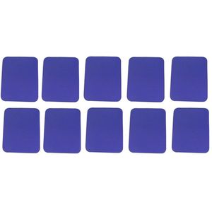 Belkin 10-pack azul estándar Mouse Pad (f8e081-blue), Azul