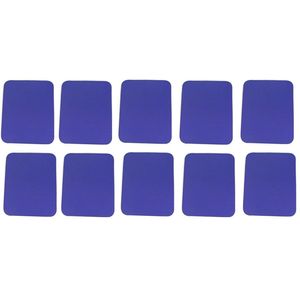 Belkin 10-pack azul estándar Mouse Pad (f8e081-blue), Azul