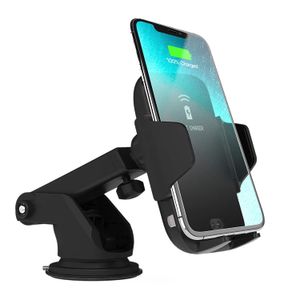 ailia Wireless Car Charger Mount | Automatic Clamping | Qi 10W Fast Charging | Windshield Dashboard & Air Vent | Compatible with iPhone 8 X XR XS Max