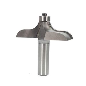 Whiteside Router Bits 3296 tradicional Edge Bit de mesa con 2 – 1/2-inch Gran Diámetro y 3/4-Inch longitud de corte