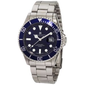 Charles-Hubert, Paris Men 's 3812 Classic Collection – Acero inoxidable reloj