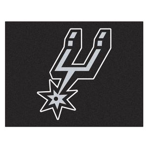 Fanmats 19475 33.75"x42.5" Team Color NBA – San Antonio Spurs All-Star Mat