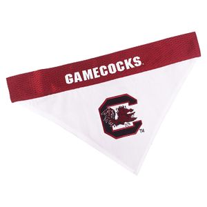 Accesorios para mascotas de primera clase, Bandana reversible, L/XL, South Carolina Gamecocks