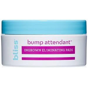 Bliss Bump Attendant, pelos encarnados que eliminan las almohadillas | Uso entre sesiones de depilación / afeitado | Libre de parabenos, sin crueldad