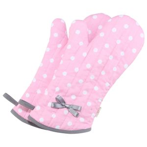 neoviva – Edredón de algodón Manopla de horno Set for mamá y Me, Conjunto de 2