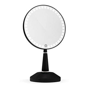 Bijou - Espejo de mano LED con soporte de carga (minorista oficial y garantía completa del fabricante)