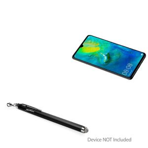 BoxWave - Lápiz capacitivo con punta de fibra para Huawei Mate 20 X (lápiz capacitivo), color negro