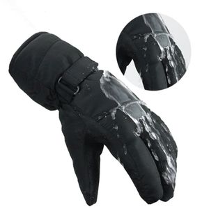 YYGIFT Guantes de esquí resistentes al viento al aire libre, guantes impermeables de invierno, nieve, esquí, 9.8 ft, guantes térmicos aislados para ho